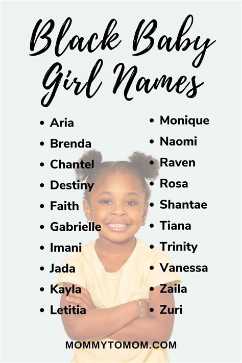 top 100 black girl names